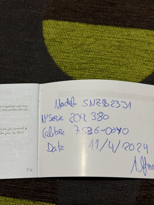 Seiko 5 automatic Modelo SNZV23J1