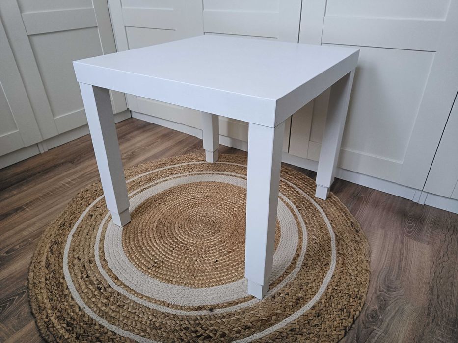 STOLIK + 2 krzesła dla dzieci / Biały komplet do zabawy i nauki