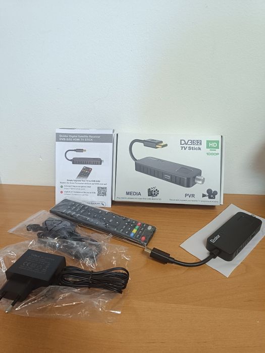 Dekoder tuner satelitarny DVB-S2 Dcolor FTA USB PVR MEDIA Hotbird Astr