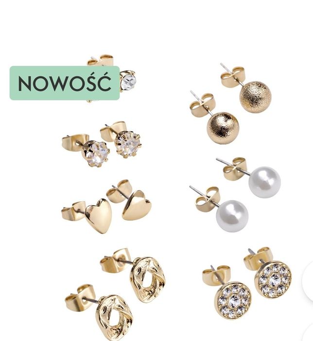 Nowy zestaw pięknych kolczykow Oriflame