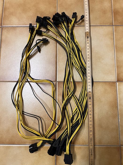 Extensor PCIe de cabos de fonte