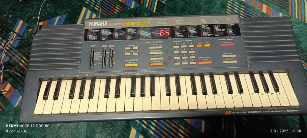 ヤマハ YAMAHA 電子ピアノ ポータトーン PSR-290 Yamaha PSR-290 | Synthpedia