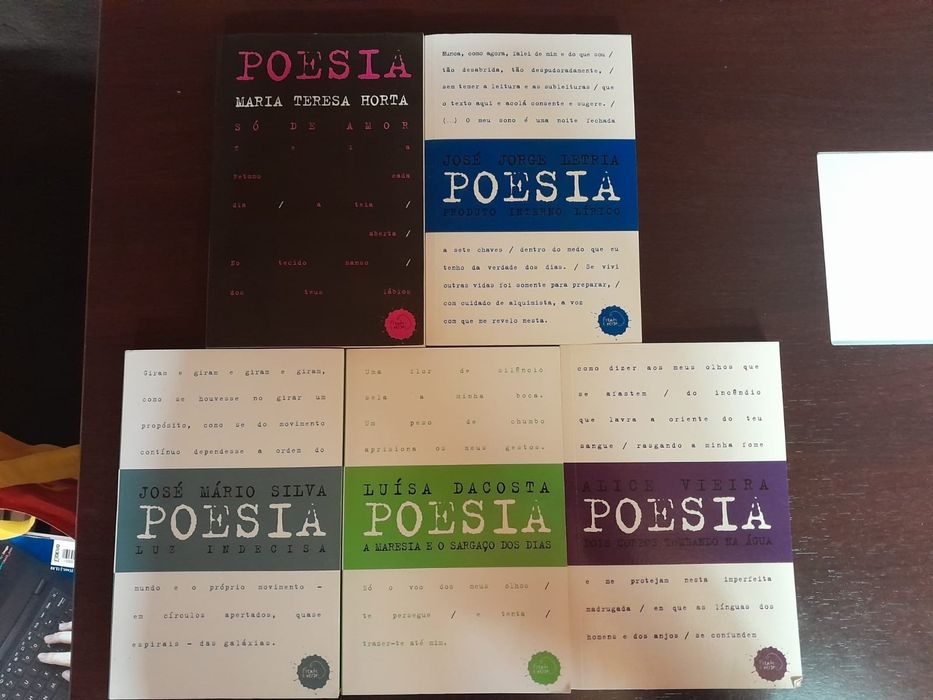 Livros prosa e poesia - todos 8€