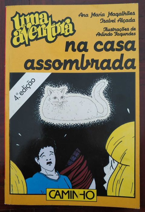 Livro "Uma Aventura - na Casa Assombrada" - Isabel Alçada