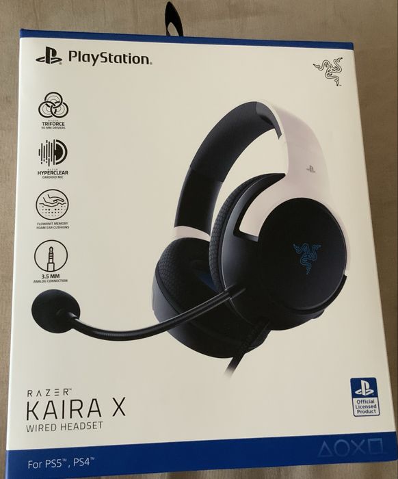 Headset Auscultadores Gaming Razer Kaira para PS4/PS5