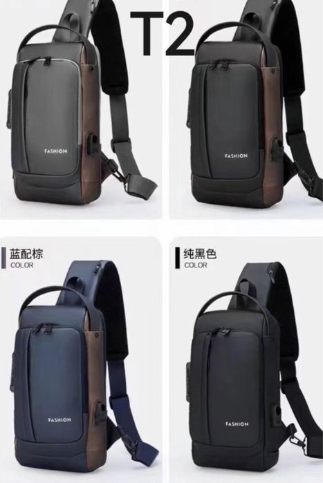 Pojemna torba męska mix