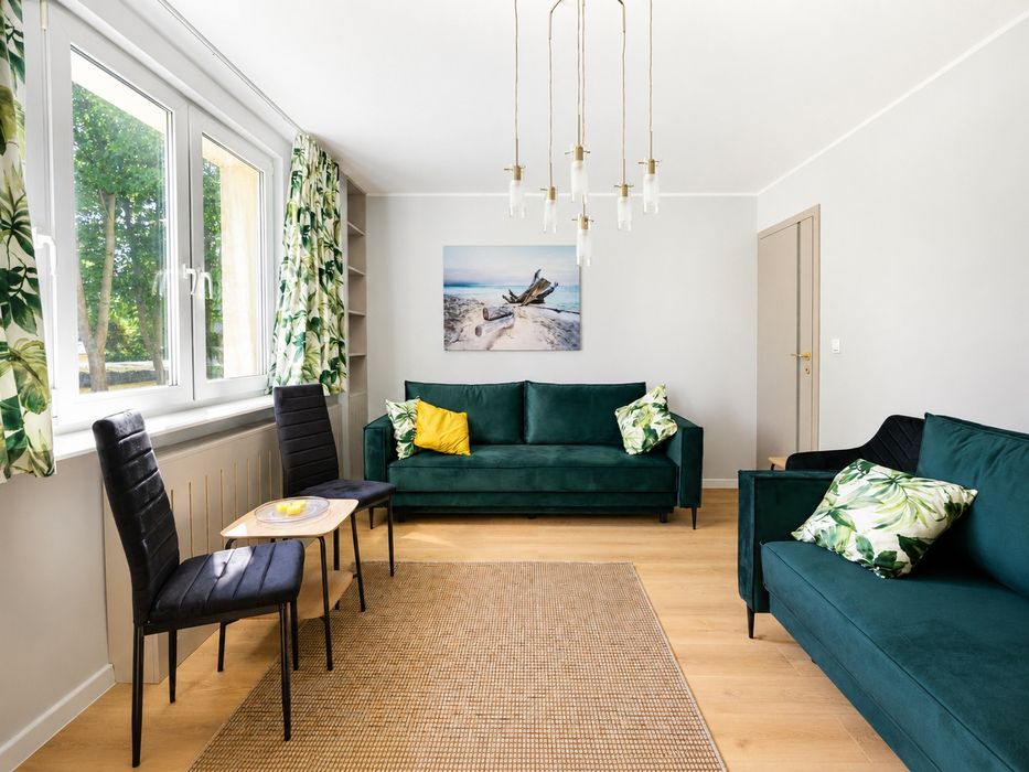 Nowoczesne 2-pokojowe mieszkanie 40 m² | Gdańsk, Osiedle Wejhera | parter