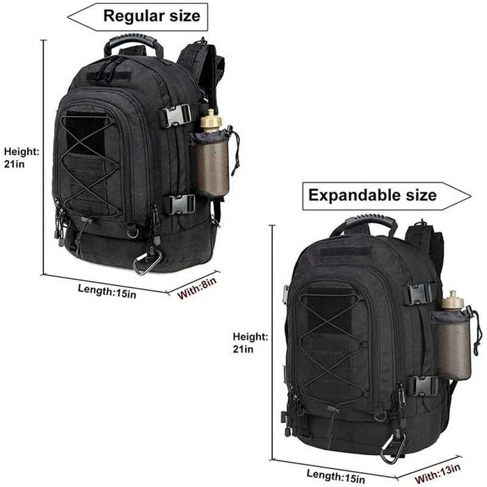 Mochila Tática Militar 40L/65L Novo Modelo!!