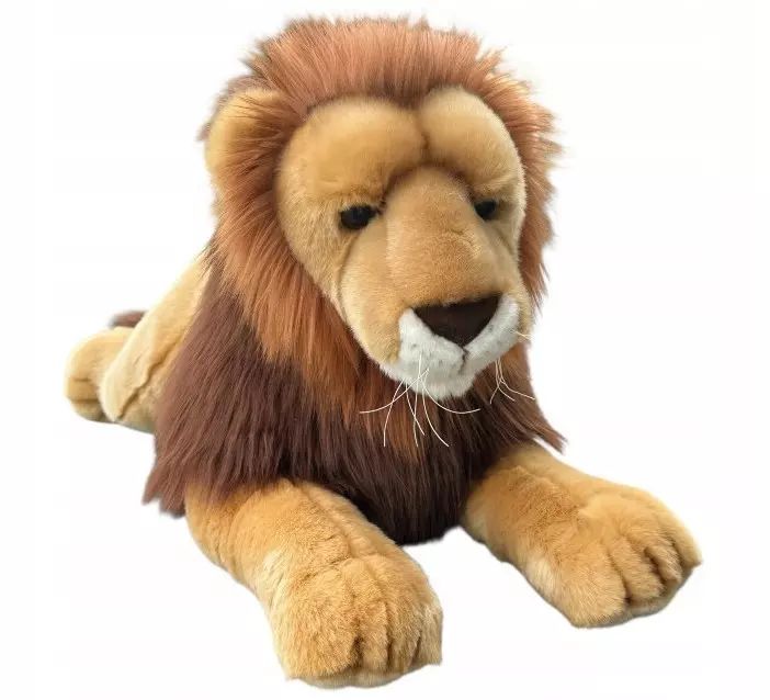 Maskotka Lew Leżący DUBI - 70cm. Nowy Produkt