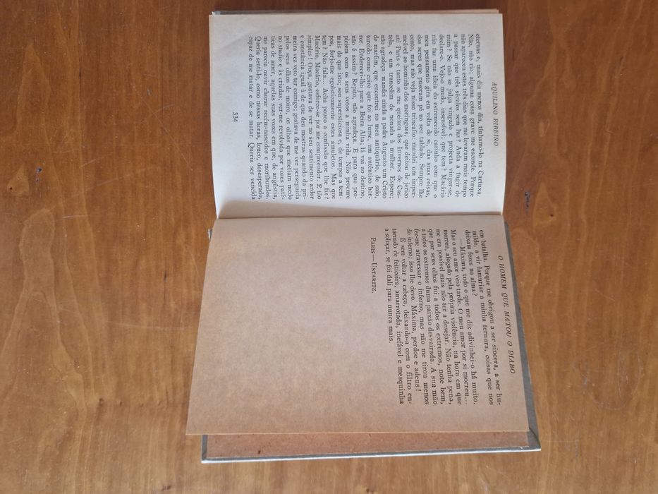 Romance "O Homem Que Matou o Diabo", Aquilino Ribeiro