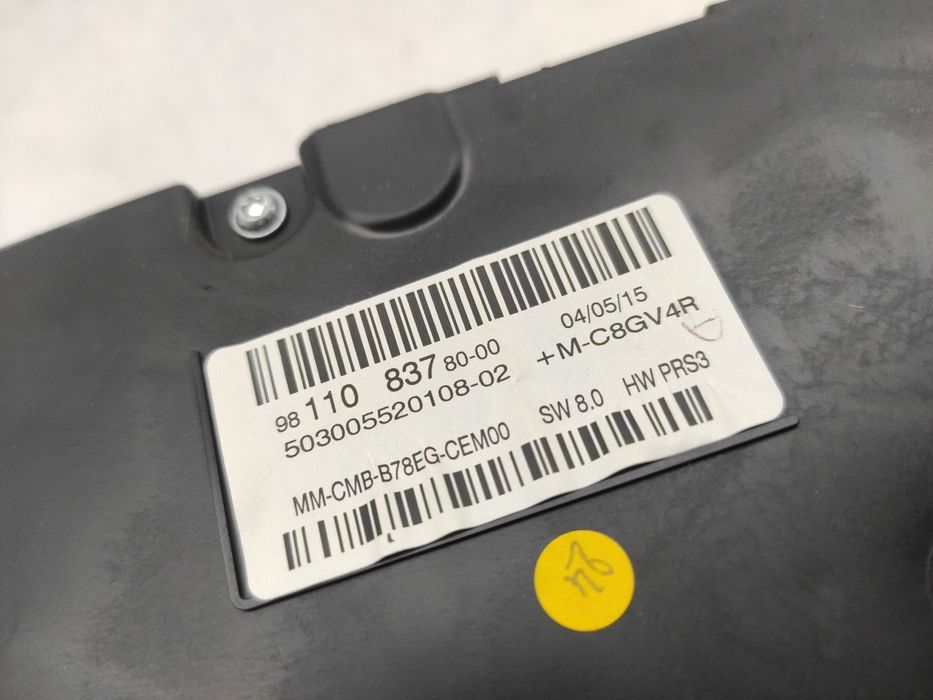 Quadrante / painel de instrumentos CITROËN C4 Picasso II