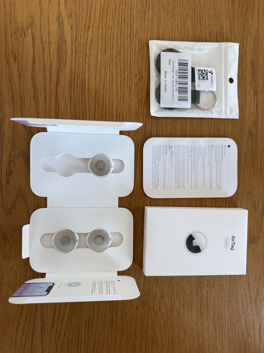 AirTag Apple 3 sztuki nowe + breloki gratis