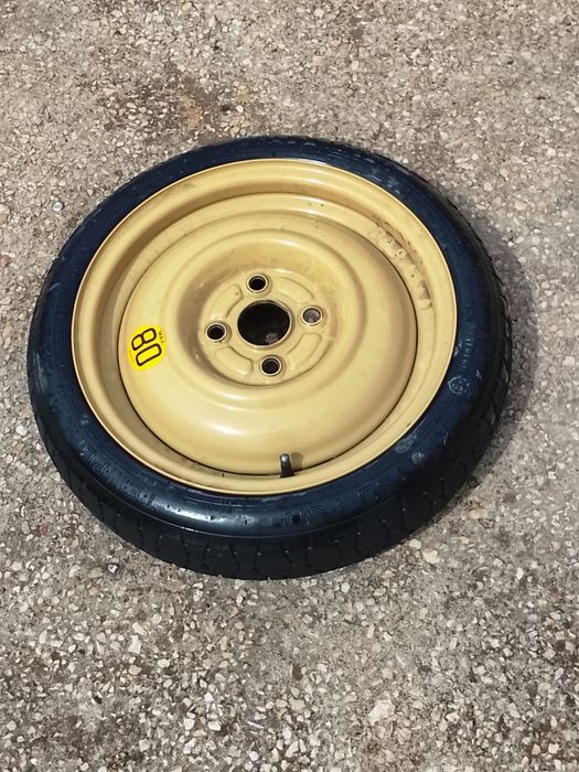Roda Pneu de Socorro Citroên C1, Peugeot 107, Toyota Aygo Furação 4×100