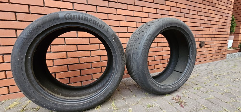 2 sztuki za 50 zł Continental SportContact 6  275/45 R21