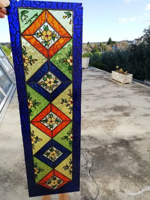 Vitrais pintados à mão