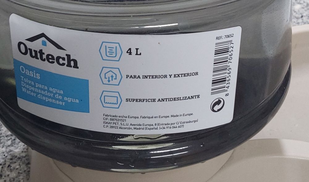 BEBEDOURO AUTOMÁTICO,NOVO. Casa,Cães,Gatos,Aves,animais Capoeira,etc.