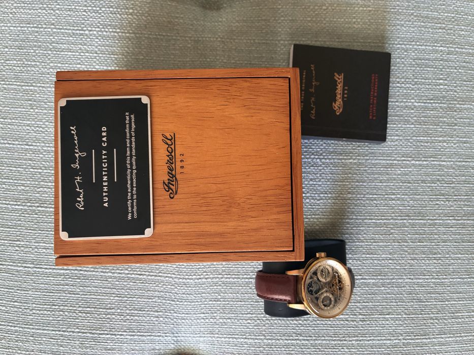 Ingersoll The Jazz Automatic I07704 – Impecável – Completo
