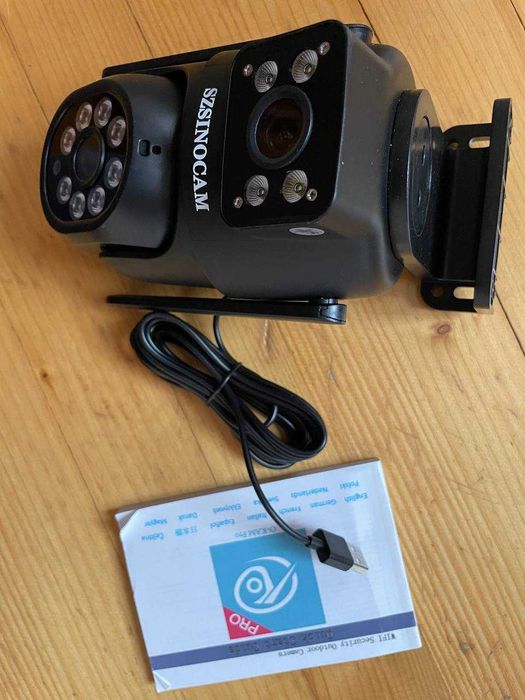 Камера відеоспостереження чорна WiFi камера