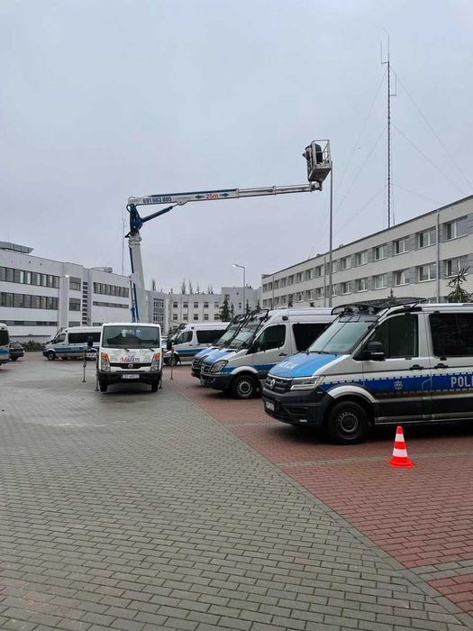 Podnośnik koszowy MULTITEL 25 METRÓW  - Bydgoszcz - 120zł/h