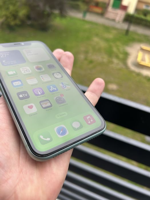Iphone 11 Green/Bat100%/Jak Nowy/Akc Zalaminowane/Bez Blokad!