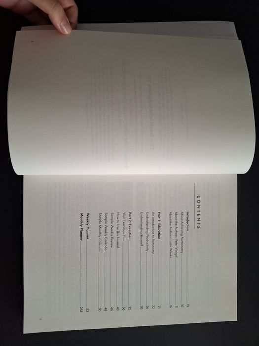 Achieving Autonomy: Strategic Journal For Entreprenuers diário agenda