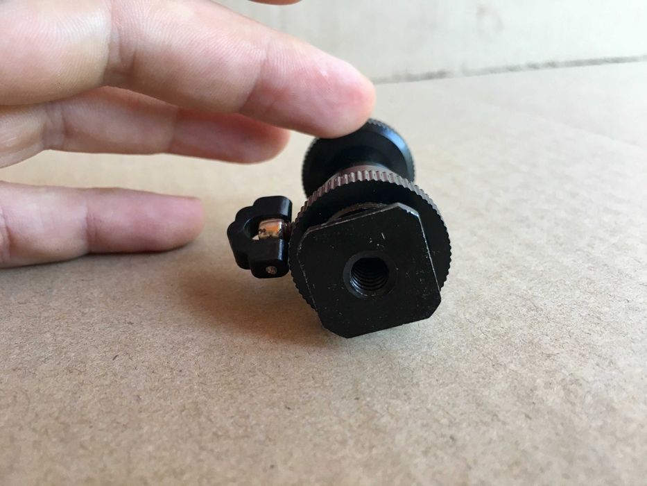 Мини штативная шаровая головка поворотный шарнир 360 резьба ¼ адаптер