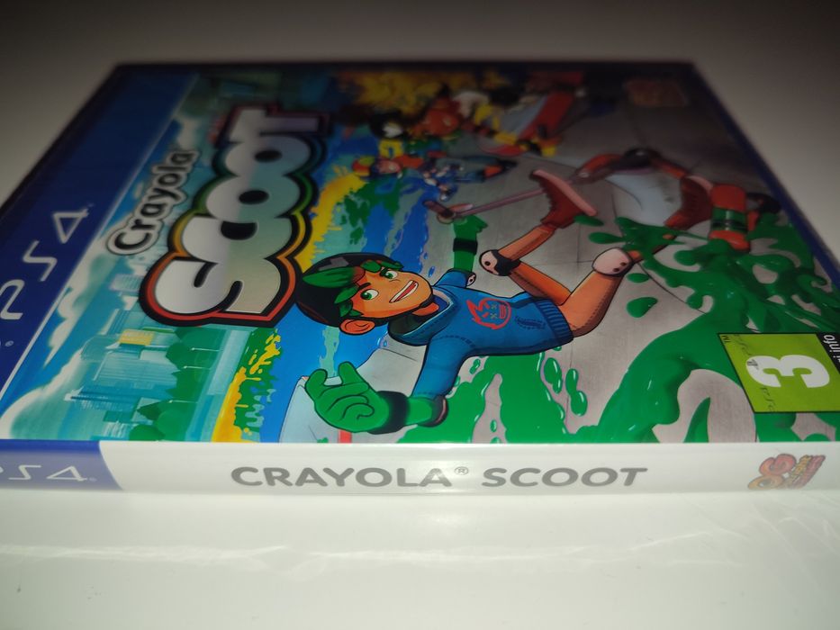 Gra PS4 Crayola Scoot Nowa gry PlayStation 4 Hit Minecraft Spyro Sonic