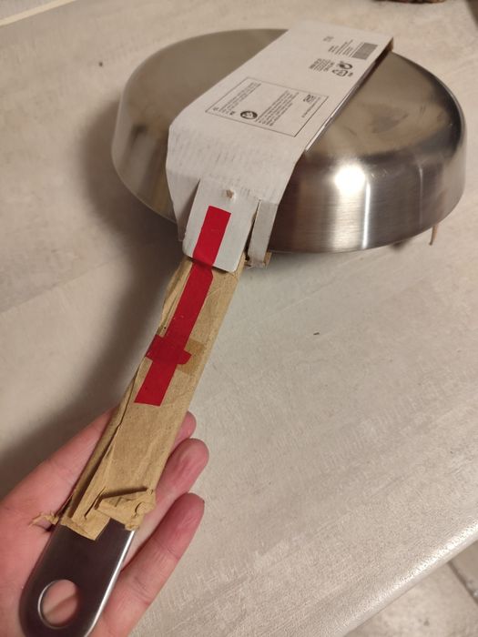 Сковорода з нержавіючої сталі