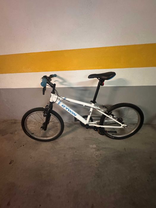 Bicicleta BTwin 20" - Branco - VENDA URGENTE!