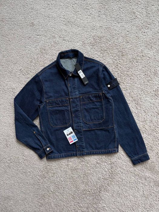 Джинсовая куртка Stone Island Ghost