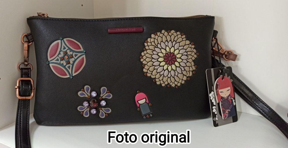Bolsa / Mala de ombro fashion Kimmidoll - Nova - C/ etiqueta - 24h
- K