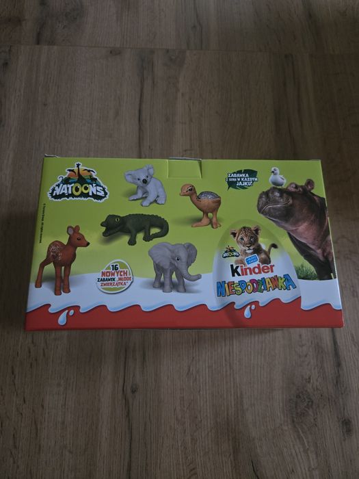 Maskotka Lew młode zwierzątka Kinder + gratis