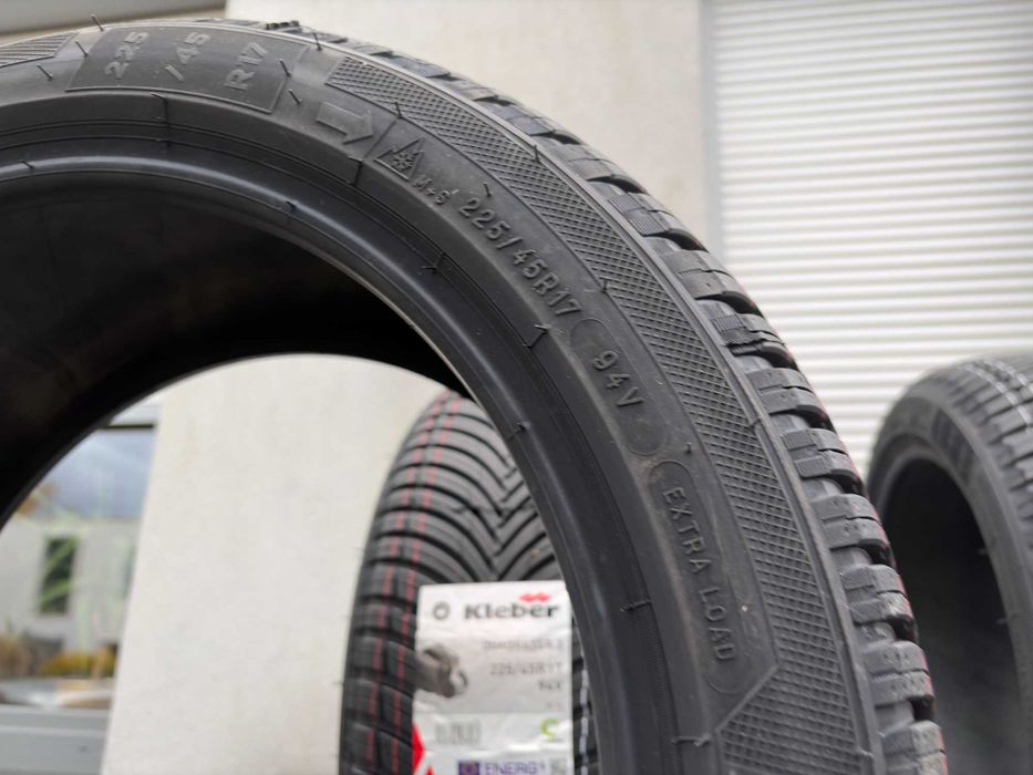 Całoroczne 225/45R17 Kleber Quadraxer prod. 2025rok! 94V C,B,69db