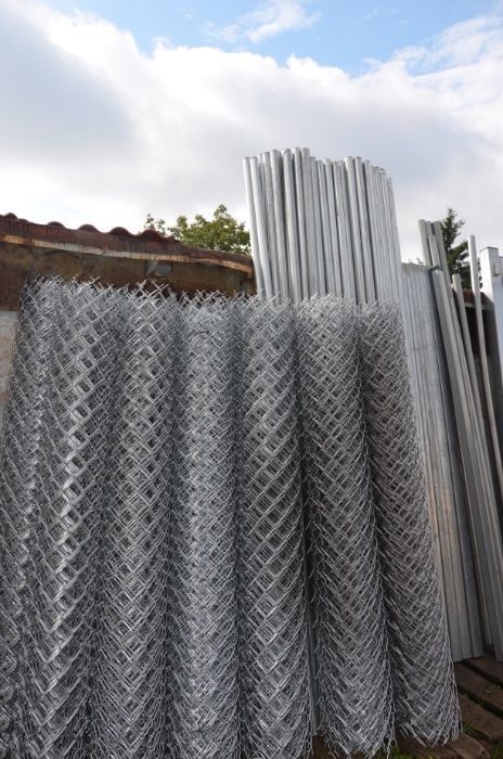 Mocna siatka ogrodzeniowa ocynkowana 3mm 150cm ROLKA 10m TYLKO 137zł