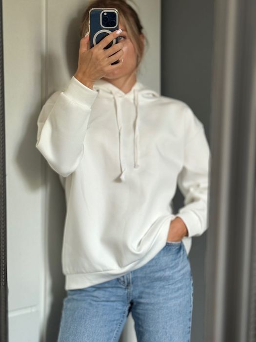 Біле Худі One Size