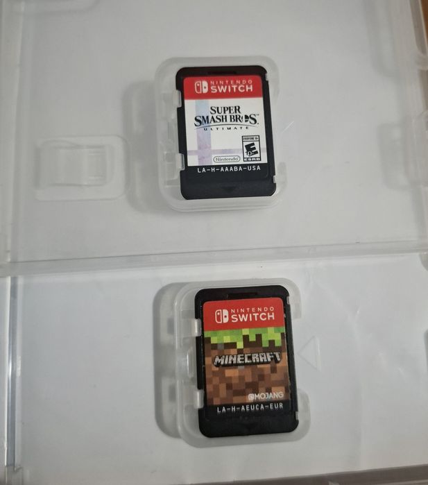 Minecraft e Smash Bros