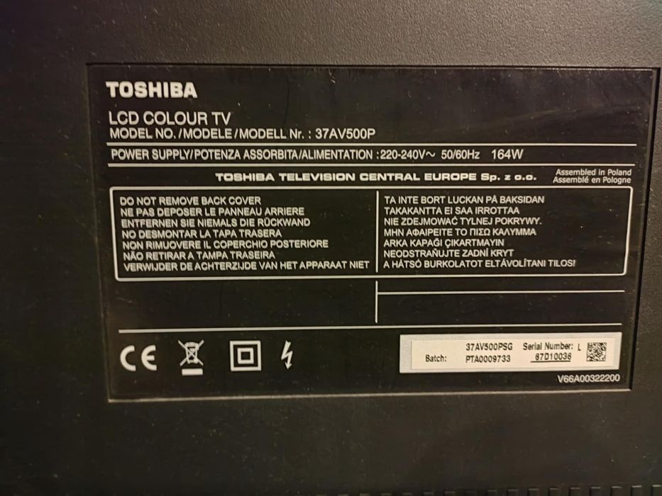 Telewizor toshiba