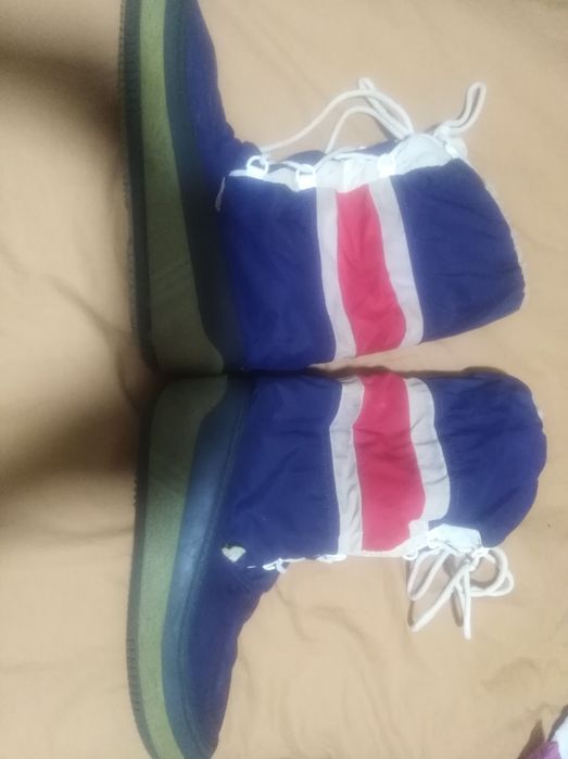 Винтажные итальянские сапоги  Carson дутики