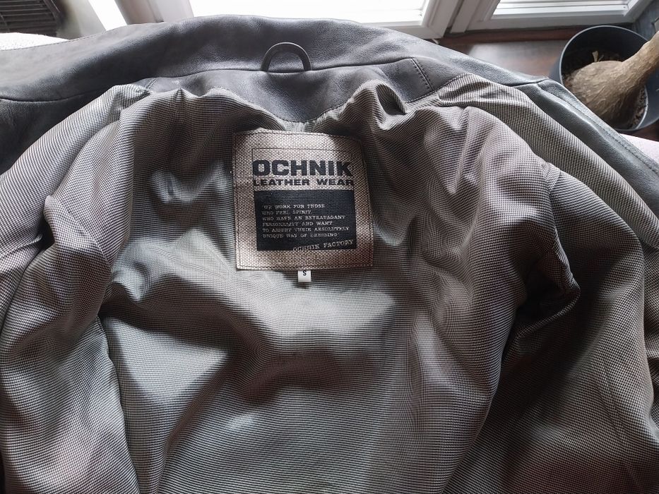 Skórzana kurtka Ochnik S Okazja!!