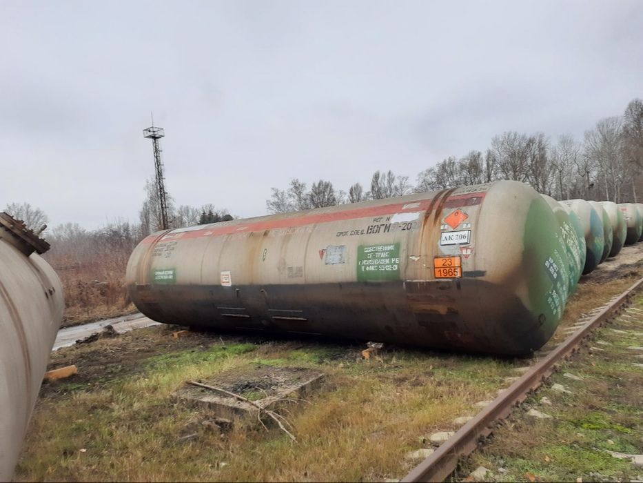 Емкости цистерны под хранение сжиженного ГАЗА 54 м3 75 м3