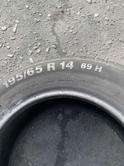 Шини 195/65 R14 пара Barum 7,8мм літо