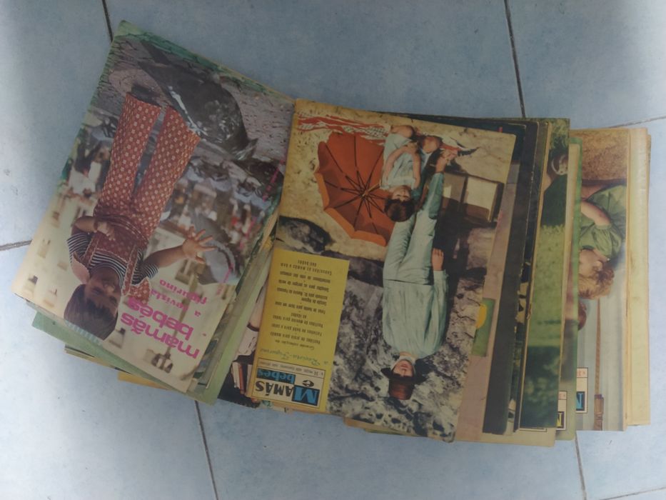 33 Revistas "Mamãs e bebés - a revista figurino" dos anos 60 e 70