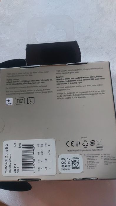 Opaska treningowa micoach  Zone B2-sprzet do treningu