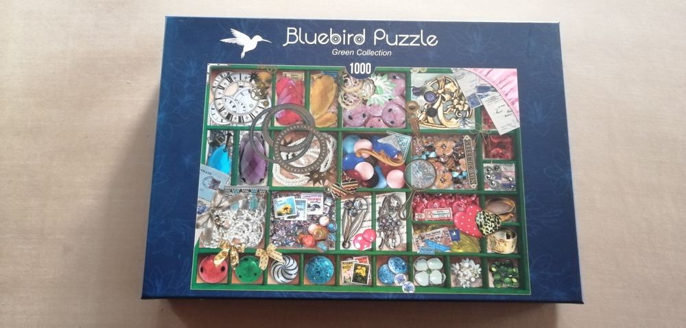Puzzle Bluebird Zielona kolekcja 1000 kompletne