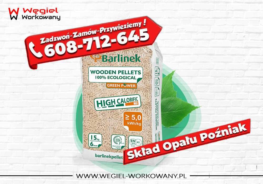 BARLINEK - Pellet 6 mm (worek 15 kg) HUR-DETAL