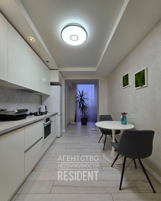 АРЕНДА 1-комн. ЖК Атмосфера 48 м2. Новострой Титова Поля