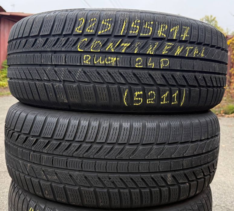 Зимові шини 235/55/17 Continental 24p. в чудовому стані