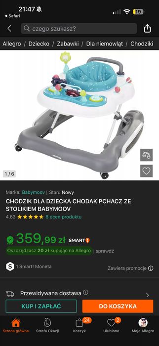 Chodzik babymoov