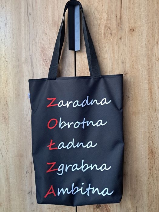 Torba na zakupy typu wrzutka