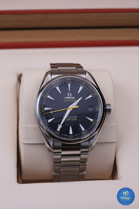 Omega Aqua Terra 150M „James Bond” Spectre (2018) | Po serwisie, f.VAT